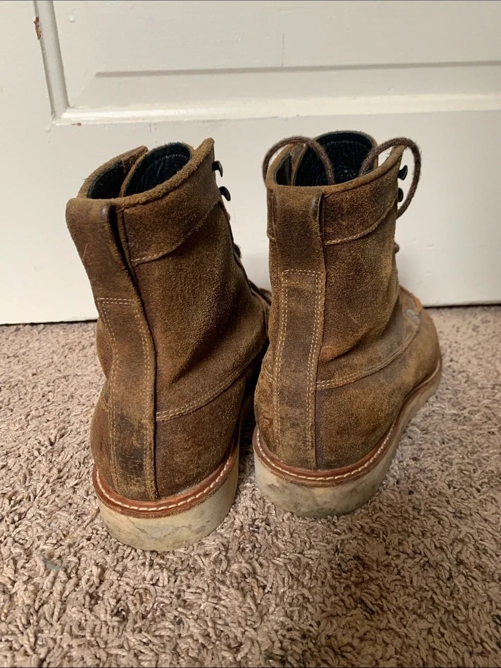 NISOLO Mateo All-Weather Moc Toe Boot Men's 9.5 Brown